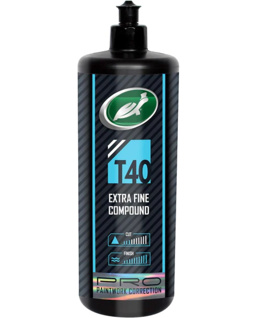 TURTLE WAX T40 EXT FINE COMPOUND 1LTR